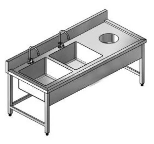 Chậu rửa inox NTV-CĐ01